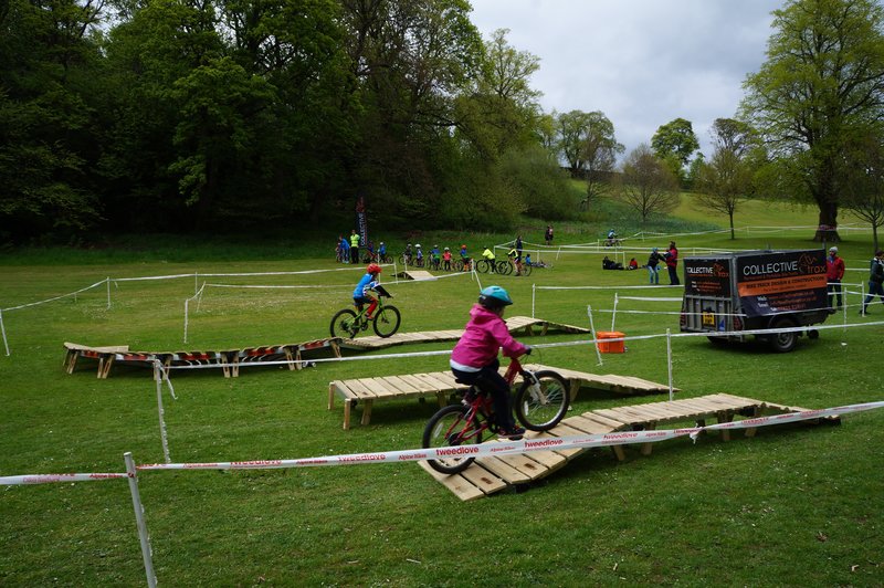 Shoretrax system split into modular features for a cycle event
